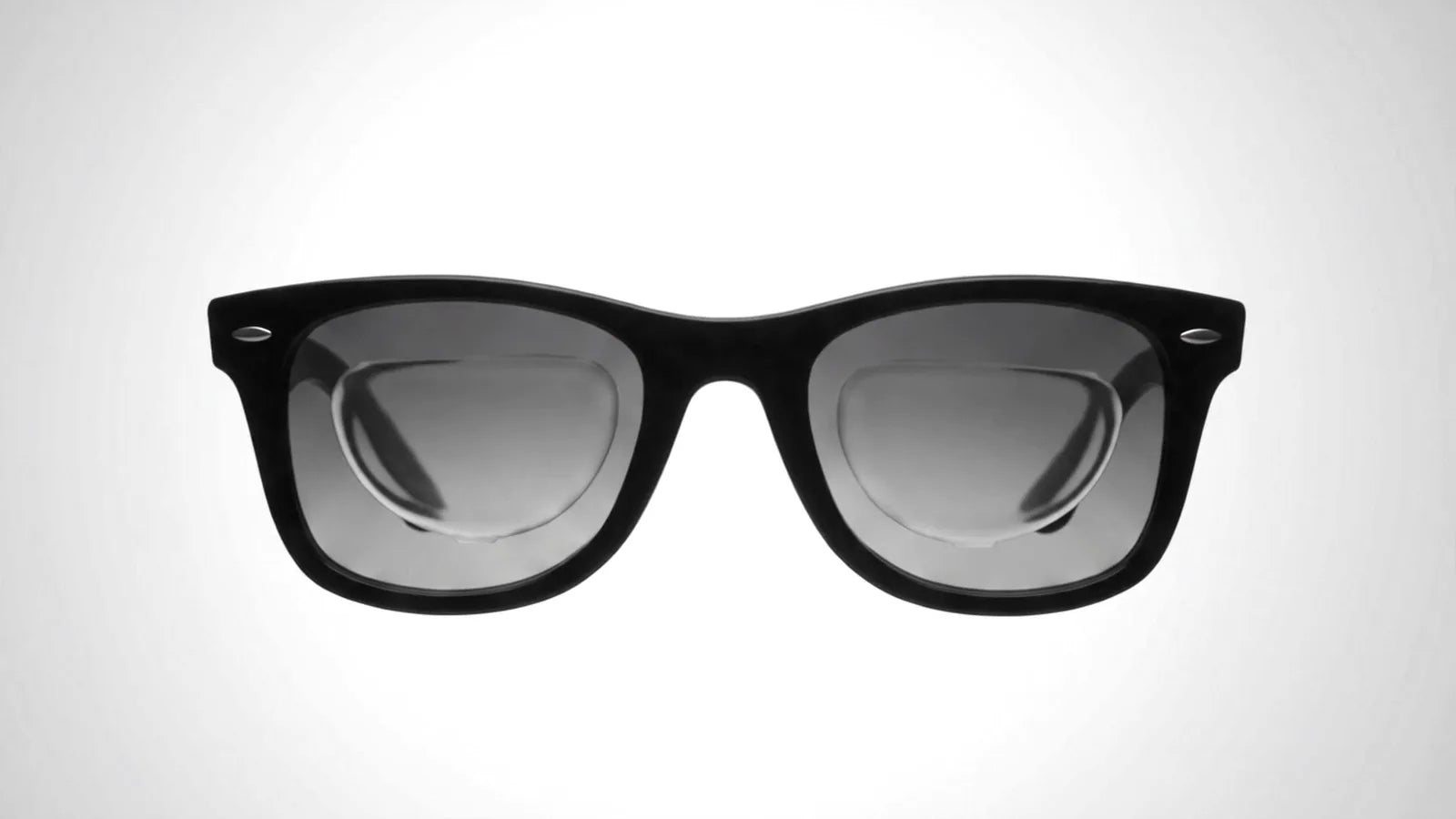 Black sunglasses from the front