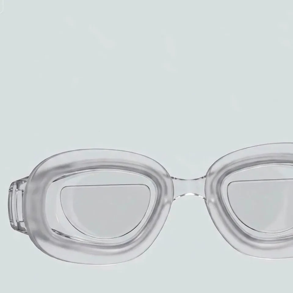 Inside the goggle
